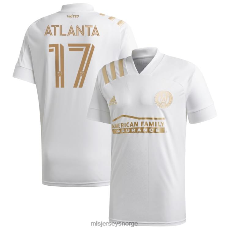 MLS Jerseys menn atlanta united fc adidas hvit 2020 king's replica jersey 6JL041308 jersey