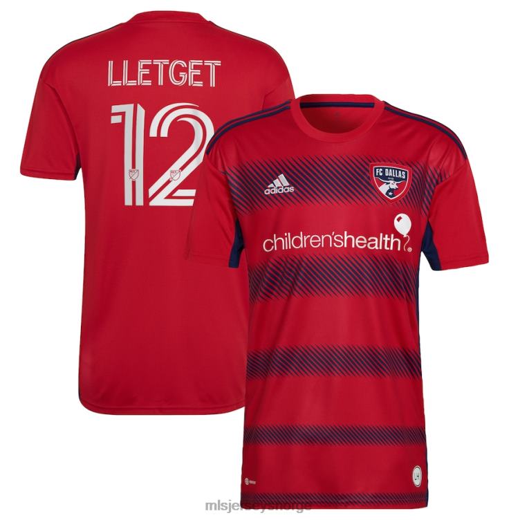 MLS Jerseys menn fc dallas sebastian lletget adidas red 2023 crescendo kit replica player jersey 6JL041071 jersey